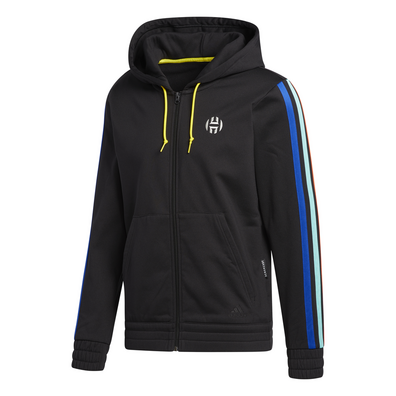 jaqueta adidas harden fleece fz masculina