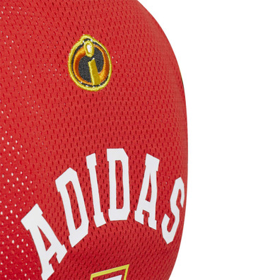 Adidas Kids Basketball Metroville Tank Top "Vivid Red"