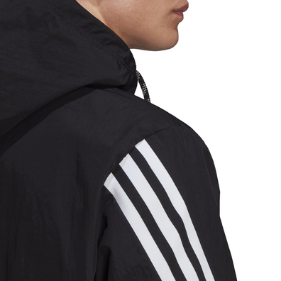 Adidas Sportswear 3-Stripes Tape Jacket "Black"