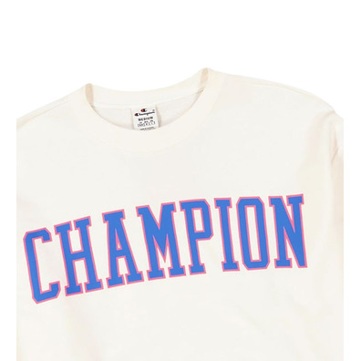 Champion Rochester Bookstore French French Terry Sweatshirt "White"