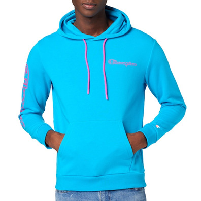 Champion Legacy Spray Neon Hooded Sweatshirt