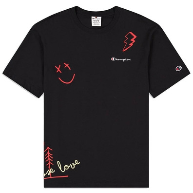 Champion Rochester Wmns Made of Love Tee "Black"