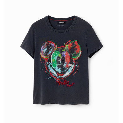 Desigual Arty Mickey Mouse T-shirt "Black"
