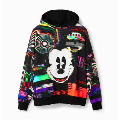Desigual Oversize Mickey Mouse Sweatshirt "Black"