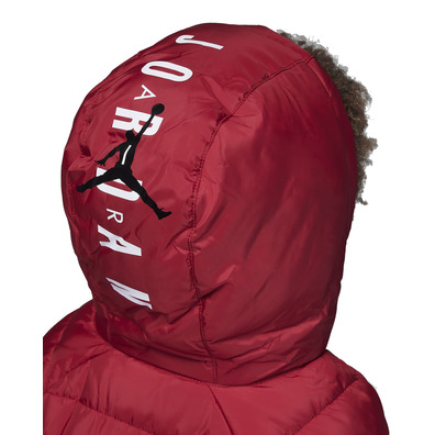 Jordan Kids Air Jumpman Graphic Puffer Jacket ''Gym Red''