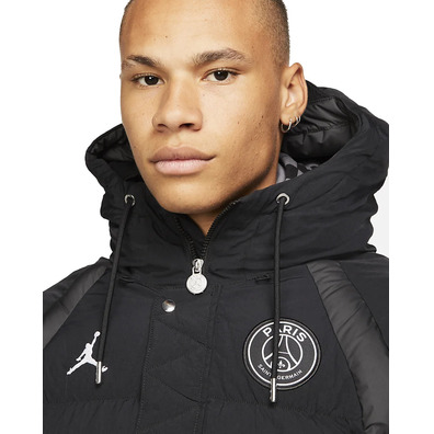 Jordan París Saint-Germain Essentials Puffer Jacket "Black"