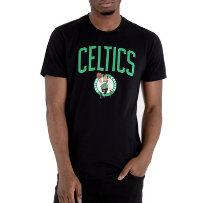 New Era Team Logo Boston Celtics Tee (black)