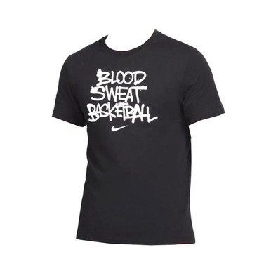 Nike Dri-FIT "Blood, Sweat, Basketball Black"