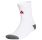 Adidas Basketball Crazy Lite Performance Sock "White-Team College Red"