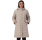 Campagnolo Women's long padded down jacket with hood "Kaki"