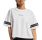 Champion Legacy Wm´s Sleeves Script Print Logo Cropped Tee "White"