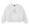 Jordan Girls Jumpman Club Pleated Fleece Crew Sweater "Sail"