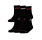 Jordan Kids JHB Legend Crew 6 PPack Socks "Black"