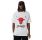 New Era NBA Chicago Bulls Logo Script Mesh Oversize Tee "White"