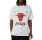 New Era NBA Chicago Bulls Logo Script Mesh Oversize Tee "White"
