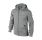 Nike Sportswear Brushed Fleece Full-Zip Hoodie boys (063/dk grey/white)