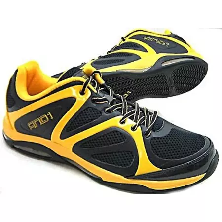 And1 Assasin Low (negro/amarelo)