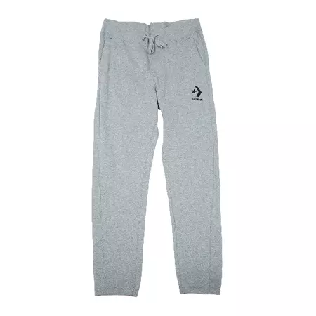 Converse Pantalón Homem Flecce Logo (gris)