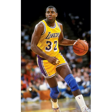 Adidas Jersey Bordado NBA Lakers  Magic Johnson (amarelo)