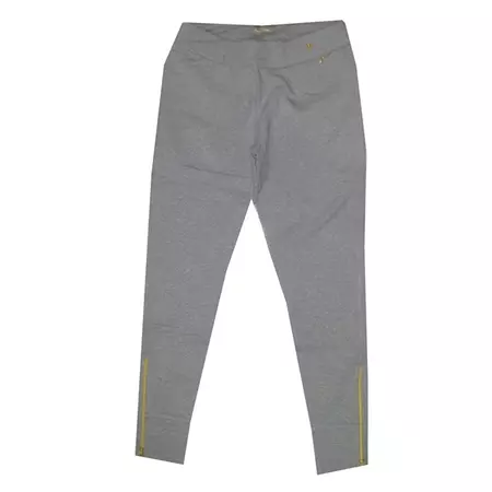 Champion Calças Mulher Athletic Slim Bootcut  (cinza/ouro)