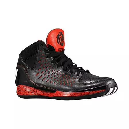 Adidas Derrick Rose 3 (preto/vermelho/branco)