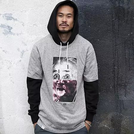 K1X Camiseta Genius Tee (Cinza)