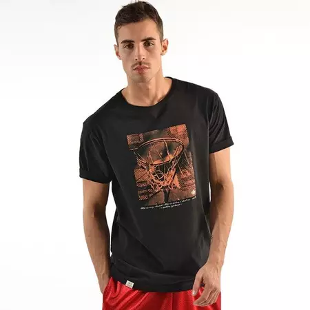 K1X Camiseta Blasphemy Tee (Preto/Laranja)