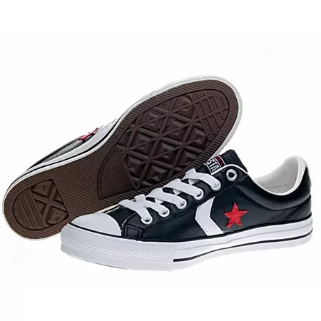 Converse Star Play EV OX (black/white/red)
