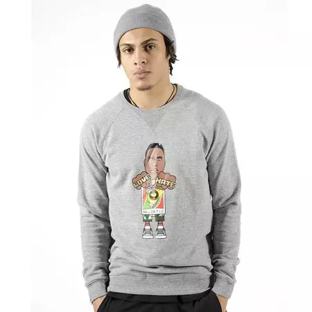 K1X Sudadera LT Bed-Stuy (Cinza)