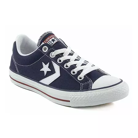 Converse Star Player Ev OX Unissex (azul/branco/vermelho)