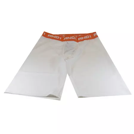 And1 Compression Short Benny Team (white/orange)