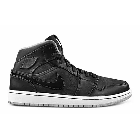 Air Jordan 1 Mid Nouveau "Pure Platinum" (005/antracita)