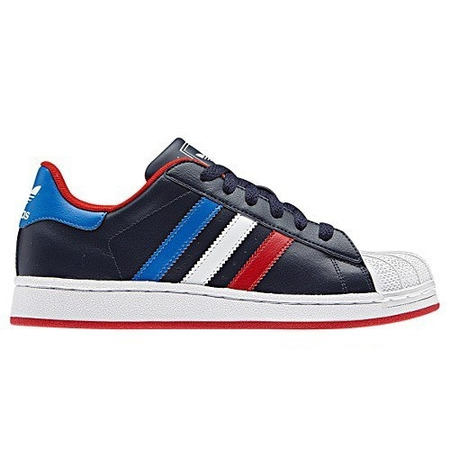 Adidas Superstar 2 J (navy/white/blue/red)