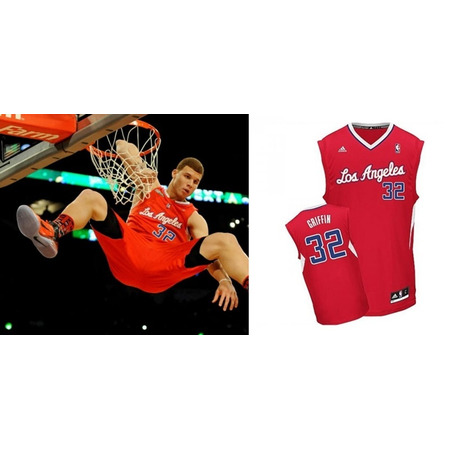 Adidas Camiseta Réplica Griffin Clippers (red/white/blue)