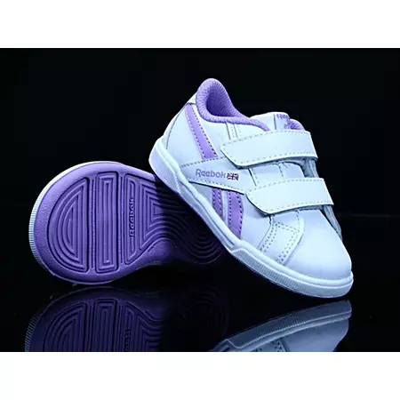 Reebok CL Solid Court 2V (branco/lilás)
