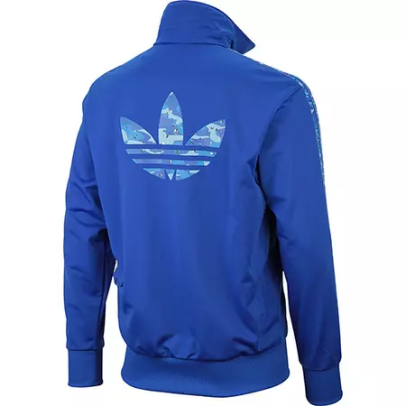 Adidas Firebird Camo-Track Top (azul)