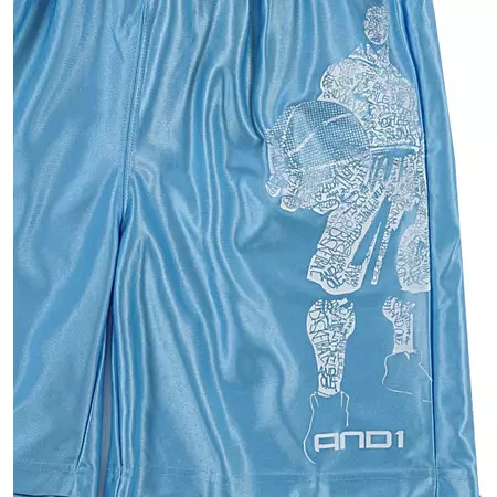 And1 Short Bunny Junior (carolina/white)