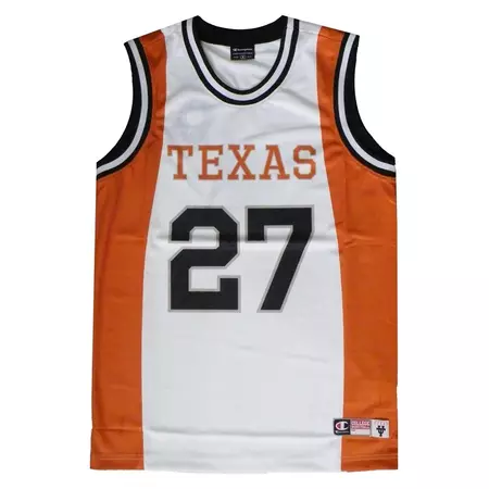 Champion Camiss Texas College B (branco/laraja)