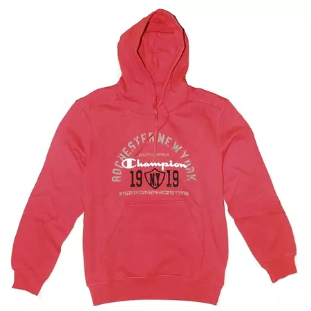 Champion Moletom Authentic Basic Graphic (vermelho)