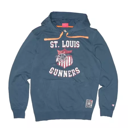 Champion Unversity St. Louis Gunners Hoodie Men´s (azul)