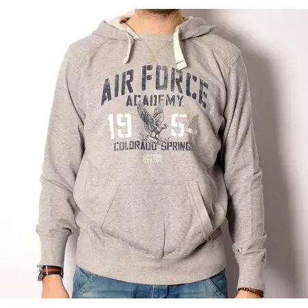 Champion U.S.A  Air Force Academy Hoodie Men´s (Cinza)