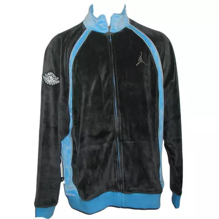 Jordan Legacy Velour (010preto/azul cielo)