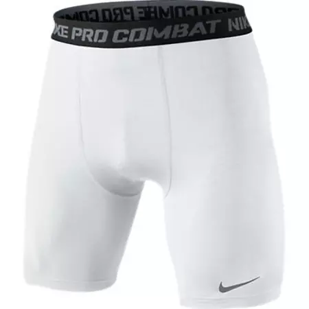 Nike Pro Combat Core 6" Shorts (100/white)