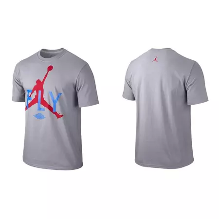 Jordan Jumpman Fly Tee (025/gris/rojo/azul)
