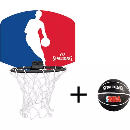 Spalding Minicanasta NBA (blanco/azul/rojo)