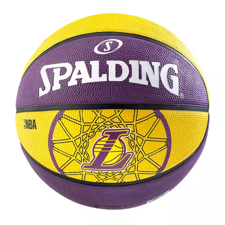 Balón Spalding Team Ball L.A. Lakers Talla 5