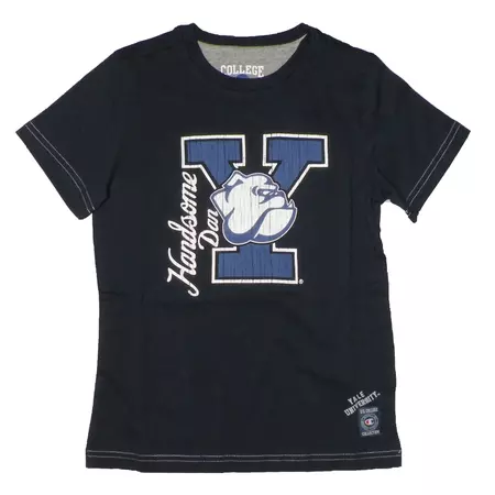 Champion University Of  Yale Tee Kids (navy)