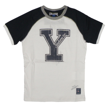 Champion University Of  Yale Tee Kids (white/navy)