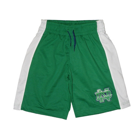 Champion University Of Notre Dame Short Kids (green/white)