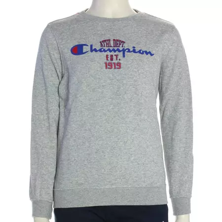 Champion Sudadera Menino Athlentic 1919 Basic Logo (gris/azul/rojo)